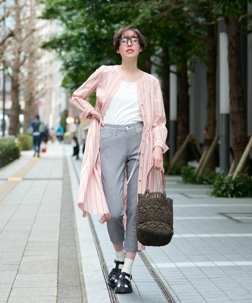 CARA O CRUZ / キャラ・オ・クルス ドレス | 洗える ストライプワンピース | 詳細14