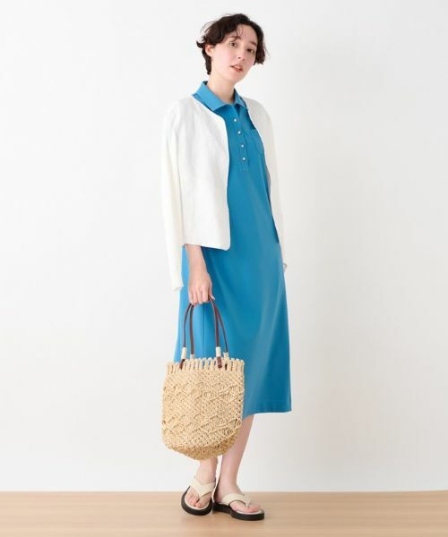 CARA O CRUZ / キャラ・オ・クルス カーディガン・ボレロ | 麻とニットの異素材MIXジャケット | 詳細18