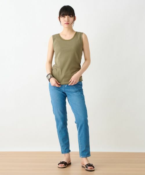 CARA O CRUZ / キャラ・オ・クルス キャミソール・チューブトップ | 洗える チュール使いのタンクトップ | 詳細12