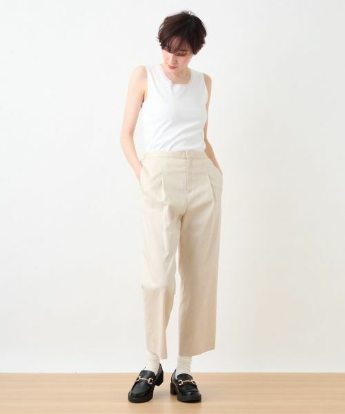 CARA O CRUZ / キャラ・オ・クルス キャミソール・チューブトップ | 洗える チュール使いのタンクトップ | 詳細15