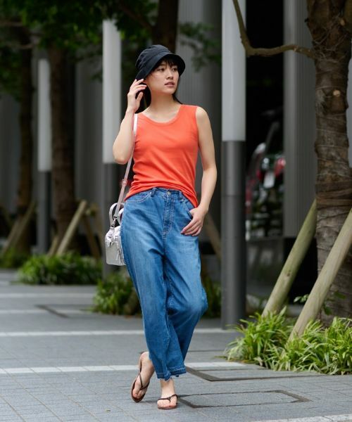 CARA O CRUZ / キャラ・オ・クルス キャミソール・チューブトップ | 洗える チュール使いのタンクトップ | 詳細2