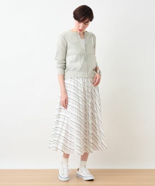 CARA O CRUZ / キャラ・オ・クルス キャミソール・チューブトップ | 洗える チュール使いのタンクトップ | 詳細21