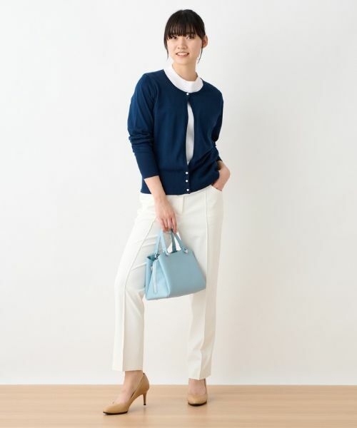 CARA O CRUZ / キャラ・オ・クルス カーディガン・ボレロ | パール調ボタンカーディガン | 詳細1