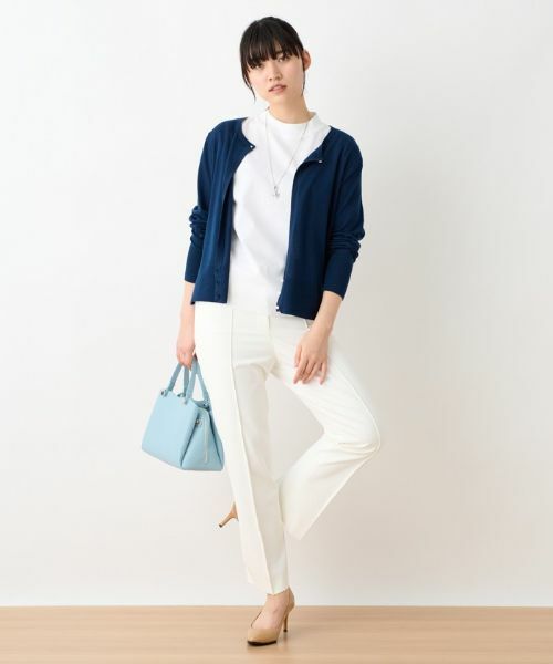 CARA O CRUZ / キャラ・オ・クルス カーディガン・ボレロ | パール調ボタンカーディガン | 詳細7