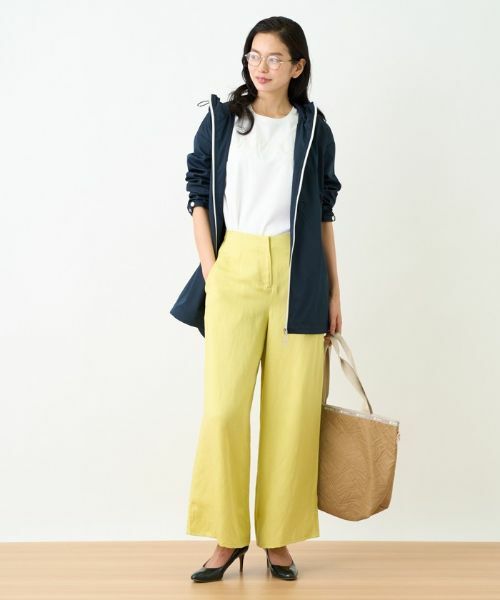 CARA O CRUZ / キャラ・オ・クルス その他パンツ | 後ろウエストゴムワイドパンツ | 詳細29