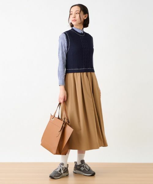 CARA O CRUZ / キャラ・オ・クルス ドレス | 【店頭人気】ドッキングワンピース | 詳細21