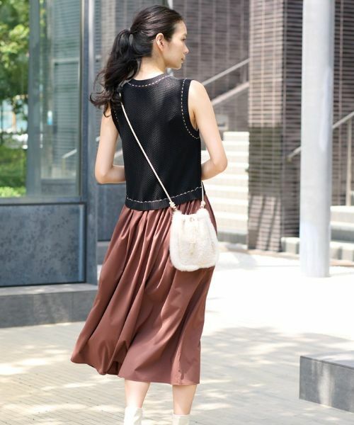 CARA O CRUZ / キャラ・オ・クルス ドレス | 【店頭人気】ドッキングワンピース | 詳細4