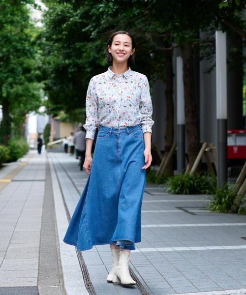 CARA O CRUZ / キャラ・オ・クルス シャツ・ブラウス | 【店頭人気】洗える 風景画シャツ | 詳細10