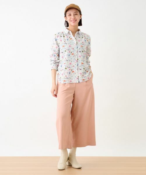 CARA O CRUZ / キャラ・オ・クルス シャツ・ブラウス | 【店頭人気】洗える 風景画シャツ | 詳細11