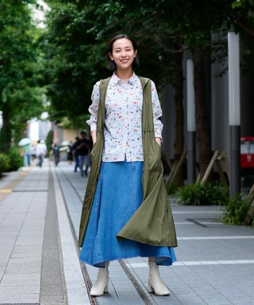 CARA O CRUZ / キャラ・オ・クルス シャツ・ブラウス | 【店頭人気】洗える 風景画シャツ | 詳細22