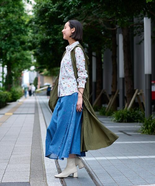 CARA O CRUZ / キャラ・オ・クルス シャツ・ブラウス | 【店頭人気】洗える 風景画シャツ | 詳細23