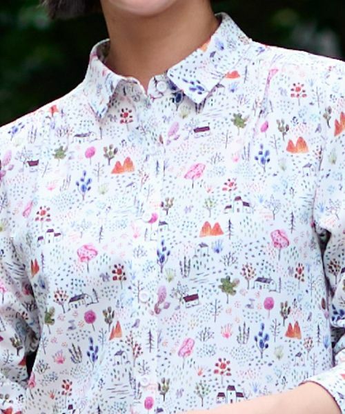 CARA O CRUZ / キャラ・オ・クルス シャツ・ブラウス | 【店頭人気】洗える 風景画シャツ | 詳細29
