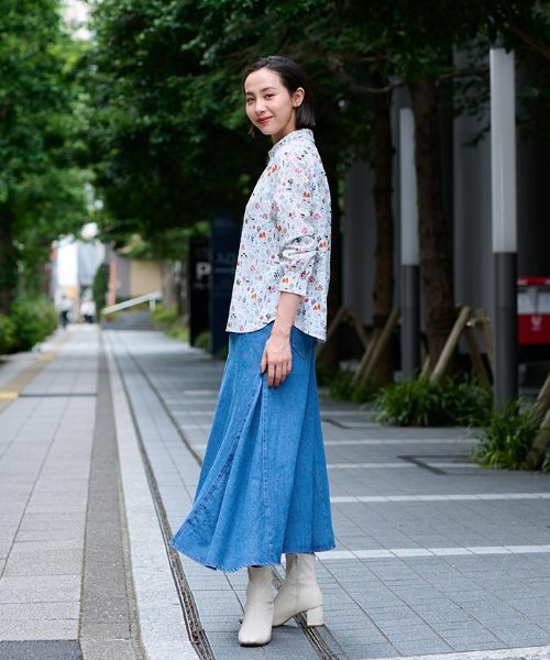 CARA O CRUZ / キャラ・オ・クルス シャツ・ブラウス | 【店頭人気】洗える 風景画シャツ | 詳細5