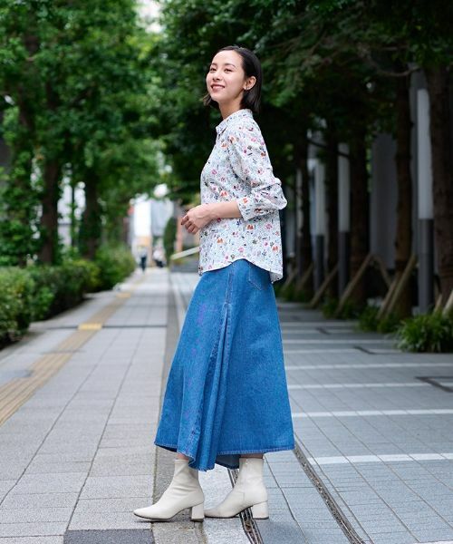 CARA O CRUZ / キャラ・オ・クルス シャツ・ブラウス | 【店頭人気】洗える 風景画シャツ | 詳細6