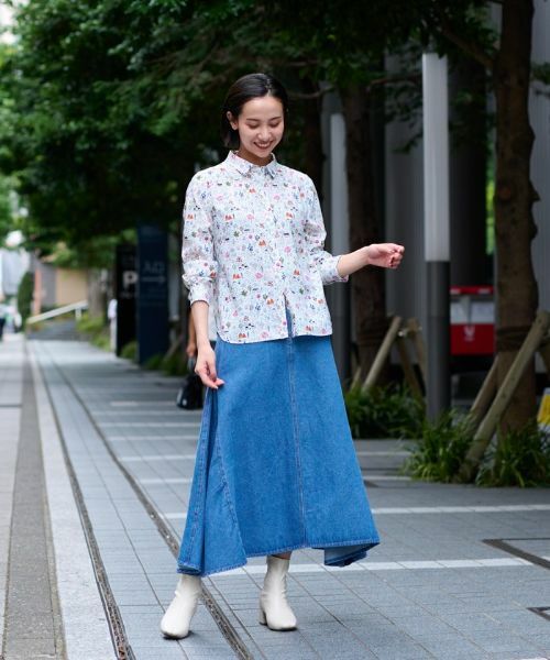 CARA O CRUZ / キャラ・オ・クルス シャツ・ブラウス | 【店頭人気】洗える 風景画シャツ | 詳細8