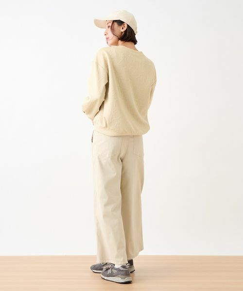 CARA O CRUZ / キャラ・オ・クルス スウェット | 洗える ロゴジャカードのプルオーバー | 詳細14