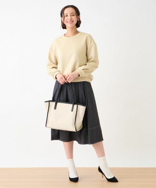 CARA O CRUZ / キャラ・オ・クルス スウェット | 洗える ロゴジャカードのプルオーバー | 詳細19