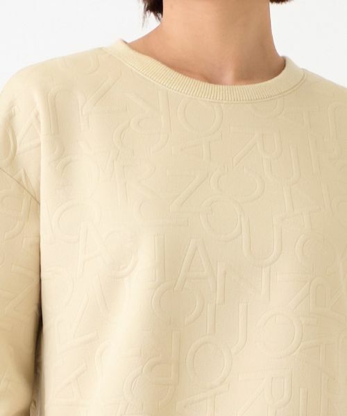 CARA O CRUZ / キャラ・オ・クルス スウェット | 洗える ロゴジャカードのプルオーバー | 詳細27