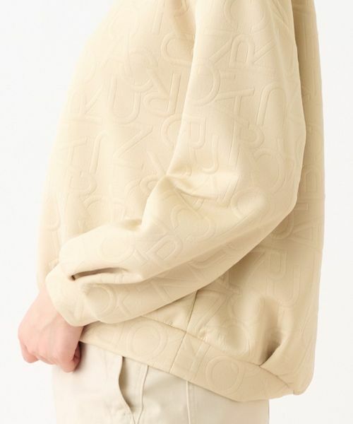 CARA O CRUZ / キャラ・オ・クルス スウェット | 洗える ロゴジャカードのプルオーバー | 詳細28