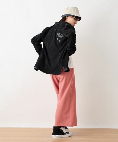 CARA O CRUZ / キャラ・オ・クルス その他パンツ | 洗える 後ろゴムのびのびワイドクロップドパンツ | 詳細19