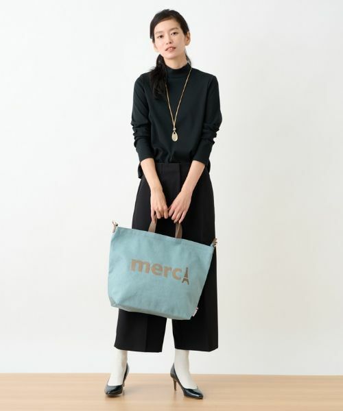 CARA O CRUZ / キャラ・オ・クルス その他パンツ | 洗える 後ろゴムのびのびワイドクロップドパンツ | 詳細3