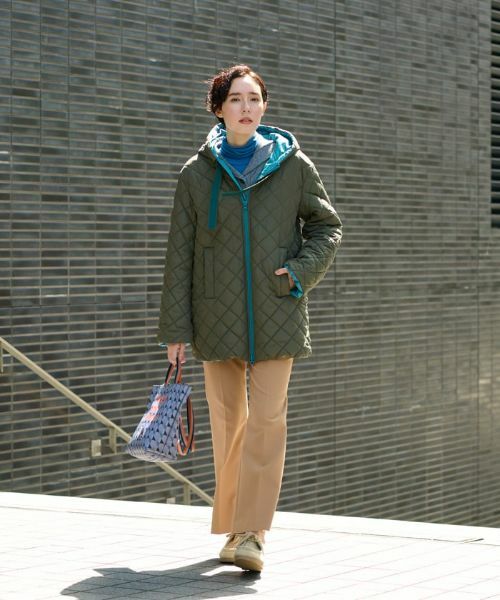 CARA O CRUZ / キャラ・オ・クルス その他パンツ | 【きれいめ】洗える ウエスト伸縮のびのびセンタープレスパンツ | 詳細16