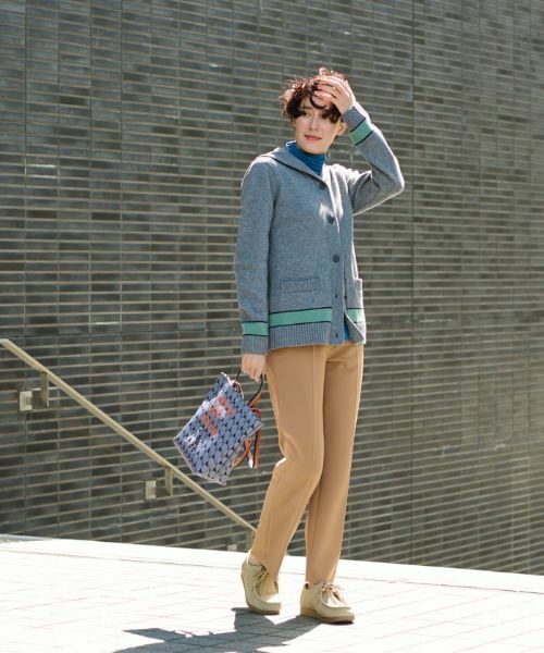 CARA O CRUZ / キャラ・オ・クルス その他パンツ | 【きれいめ】洗える ウエスト伸縮のびのびセンタープレスパンツ | 詳細22