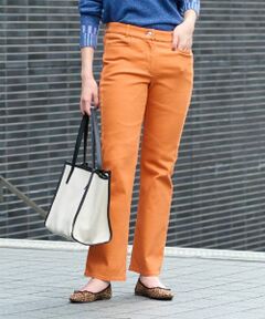 CARA O CRUZ / キャラ・オ・クルス その他パンツ | 洗える ウエスト伸縮カジュアルパンツ