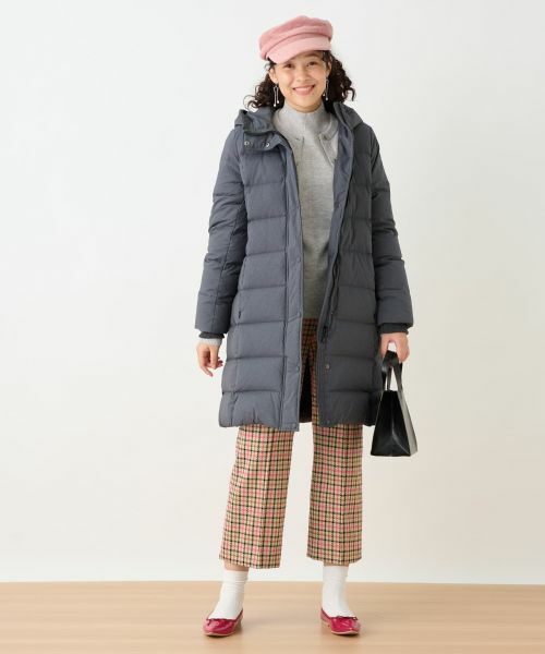 CARA O CRUZ / キャラ・オ・クルス その他パンツ | 【お出かけ服】後ろウエストゴム のびのびチェックのクロップドパンツ【MIROGLIO LANA】 | 詳細4