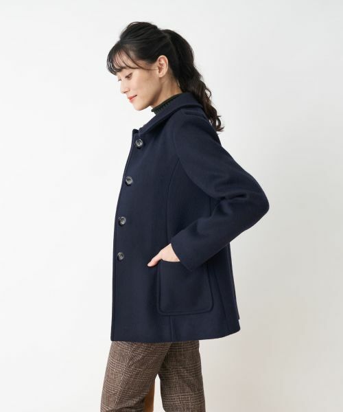 CARA O CRUZ / キャラ・オ・クルス その他アウター | コート【大津毛織】 | 詳細1