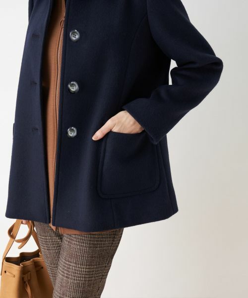 CARA O CRUZ / キャラ・オ・クルス その他アウター | コート【大津毛織】 | 詳細9