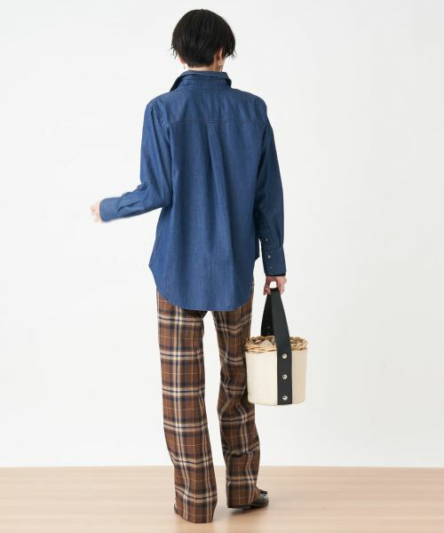 CARA O CRUZ / キャラ・オ・クルス その他パンツ | チェックパンツ【MANNELLI】 | 詳細16