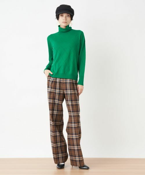 CARA O CRUZ / キャラ・オ・クルス その他パンツ | チェックパンツ【MANNELLI】 | 詳細20