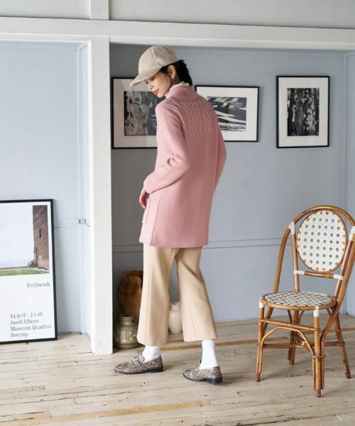 CARA O CRUZ / キャラ・オ・クルス カーディガン・ボレロ | ケーブル編み衿付きカーディガン | 詳細19