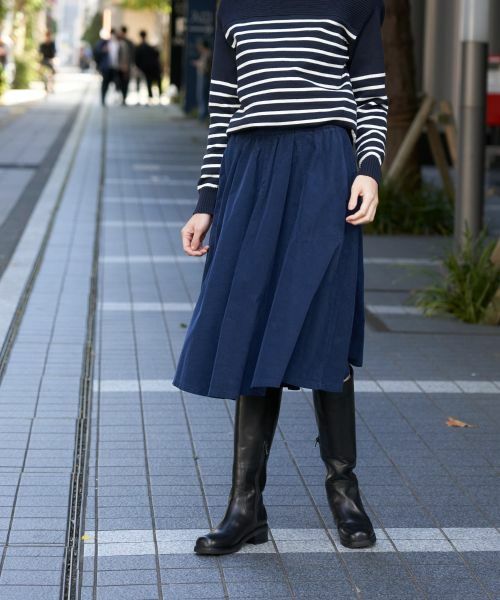 CARA O CRUZ / キャラ・オ・クルス ミニ・ひざ丈スカート | ギャザースカート | 詳細1