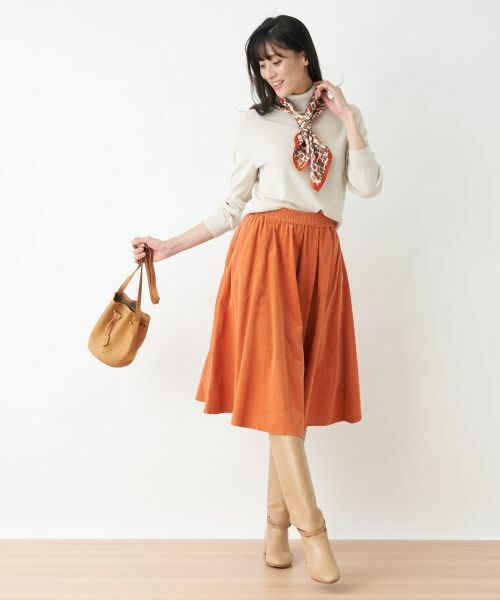 CARA O CRUZ / キャラ・オ・クルス ミニ・ひざ丈スカート | ギャザースカート | 詳細16