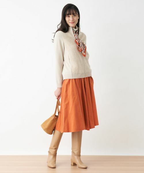 CARA O CRUZ / キャラ・オ・クルス ミニ・ひざ丈スカート | ギャザースカート | 詳細17