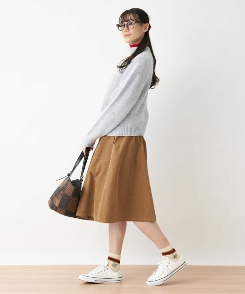 CARA O CRUZ / キャラ・オ・クルス ミニ・ひざ丈スカート | ギャザースカート | 詳細18