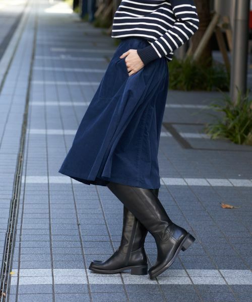 CARA O CRUZ / キャラ・オ・クルス ミニ・ひざ丈スカート | ギャザースカート | 詳細2