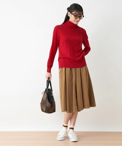 CARA O CRUZ / キャラ・オ・クルス ミニ・ひざ丈スカート | ギャザースカート | 詳細21