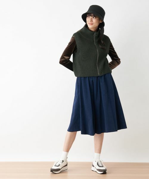 CARA O CRUZ / キャラ・オ・クルス ミニ・ひざ丈スカート | ギャザースカート | 詳細23