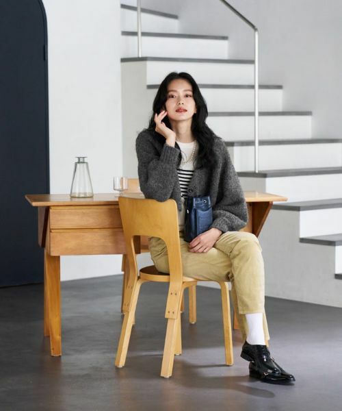 CARA O CRUZ / キャラ・オ・クルス デニムパンツ | 【楽ちん】洗える ウエストリブ コーデュロイのイージーパンツ | 詳細2