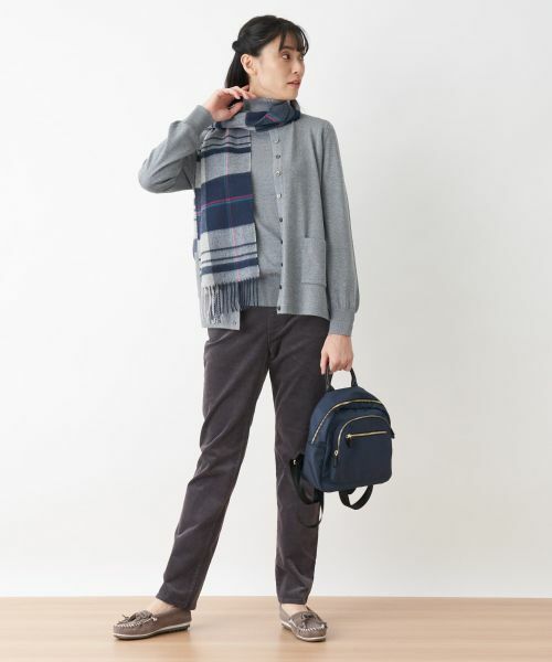 CARA O CRUZ / キャラ・オ・クルス デニムパンツ | 【楽ちん】洗える ウエストリブ コーデュロイのイージーパンツ | 詳細21