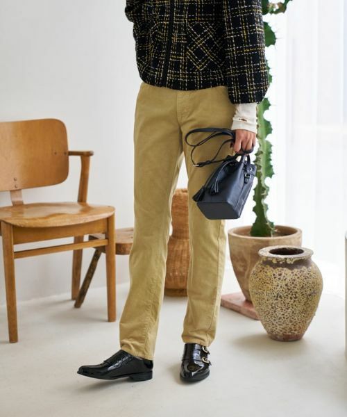 CARA O CRUZ / キャラ・オ・クルス デニムパンツ | 【楽ちん】洗える ウエストリブ コーデュロイのイージーパンツ | 詳細6