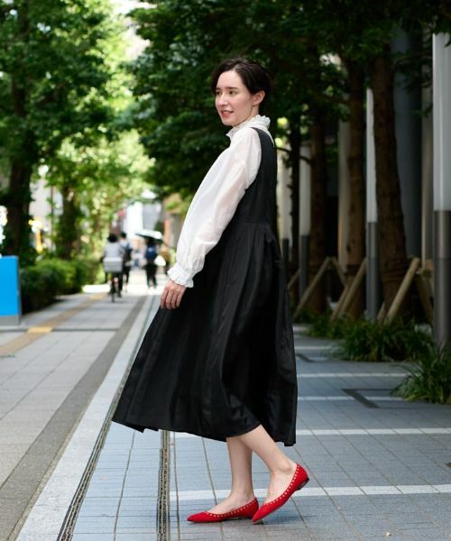 CARA O CRUZ / キャラ・オ・クルス ドレス | 【セレモニー】洗える ハイウエスト切替ワンピース | 詳細19