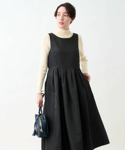 CARA O CRUZ / キャラ・オ・クルス ドレス | 【セレモニー】洗える ハイウエスト切替ワンピース | 詳細21