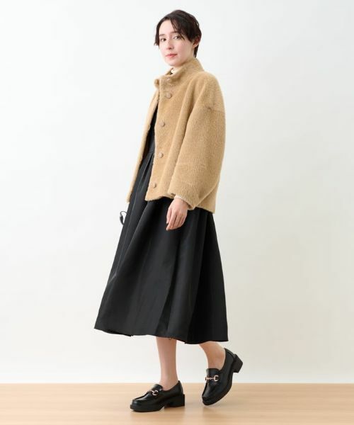 CARA O CRUZ / キャラ・オ・クルス ドレス | 【セレモニー】洗える ハイウエスト切替ワンピース | 詳細26