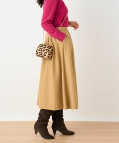 CARA O CRUZ / キャラ・オ・クルス ミニ・ひざ丈スカート | タックフレアスカート