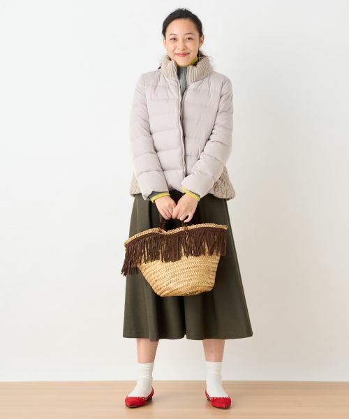 CARA O CRUZ / キャラ・オ・クルス ミニ・ひざ丈スカート | タックフレアスカート | 詳細25