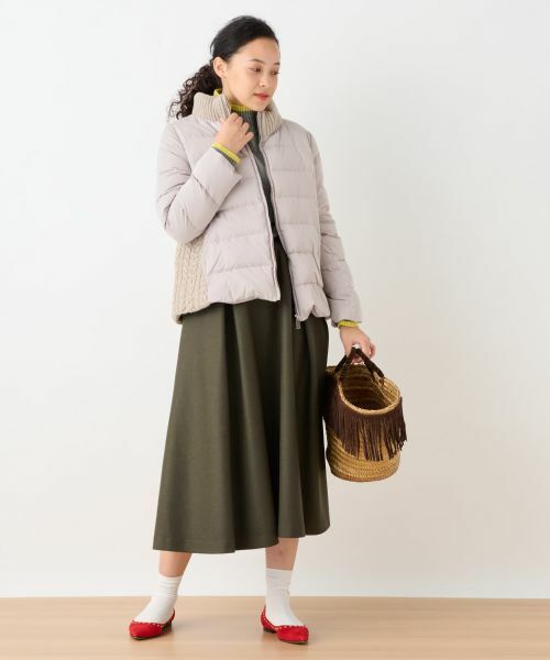 CARA O CRUZ / キャラ・オ・クルス ミニ・ひざ丈スカート | タックフレアスカート | 詳細26